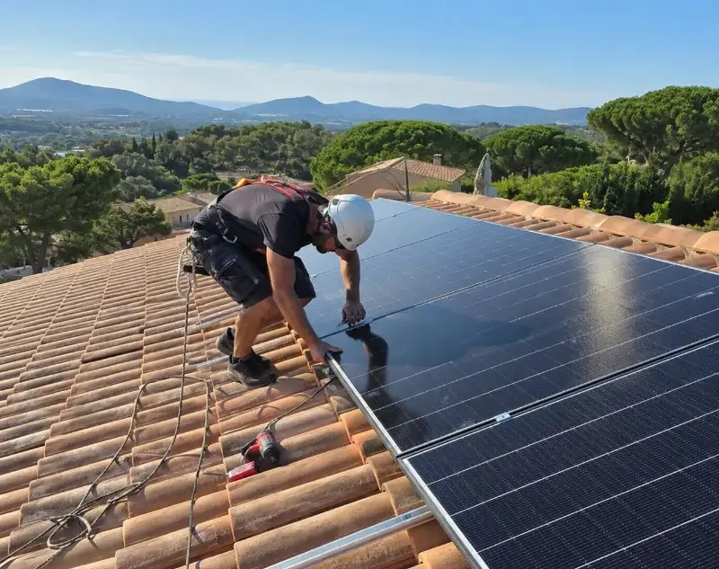 Installateur panneaux solaires Tenay — pose photovoltaïque sur toiture